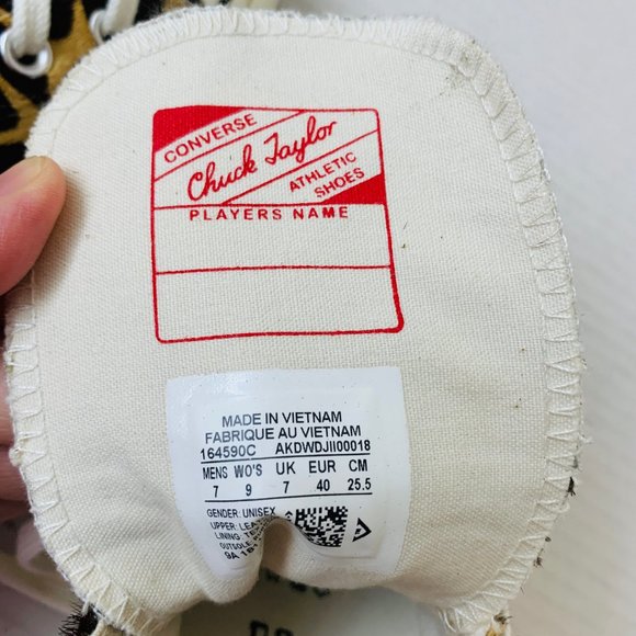 Converse Chuck Taylor All Star 70 Real Fur Leather - Picture 12 of 12